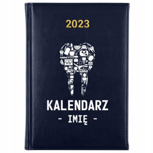 KALENDARZ Terminarz A5 2023 dla STOMATOLOGA Wzory