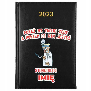 KALENDARZ Terminarz A5 2023 dla STOMATOLOGA Wzory