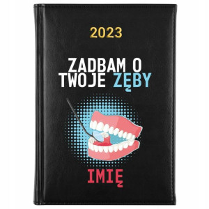 KALENDARZ Terminarz A5 2023 dla STOMATOLOGA Wzory