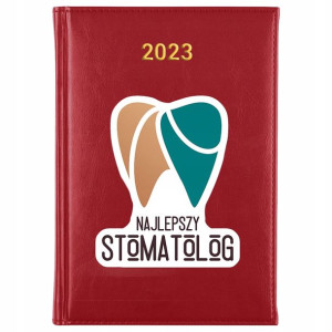 KALENDARZ Terminarz A5 2023 dla STOMATOLOGA Wzory