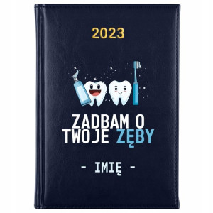KALENDARZ Terminarz A5 2023 dla STOMATOLOGA Wzory