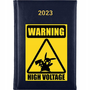 KALENDARZ Terminarz A5 2023 HIGH VOLTAGE Wzory MiX