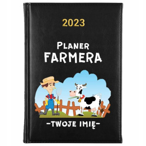 KALENDARZ Terminarz A5 2023 Planer FARMERA Imię