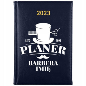 KALENDARZ Terminarz A5 2023 Prezent dla BARBERA