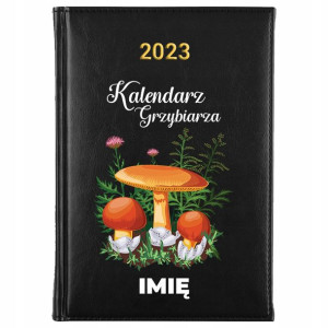 KALENDARZ Terminarz A5 2023 Prezent dla GRZYBIARZA