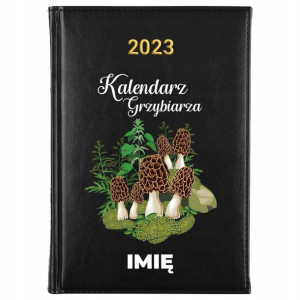 KALENDARZ Terminarz A5 2023 Prezent dla GRZYBIARZA