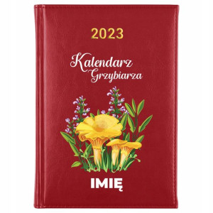 KALENDARZ Terminarz A5 2023 Prezent dla GRZYBIARZA