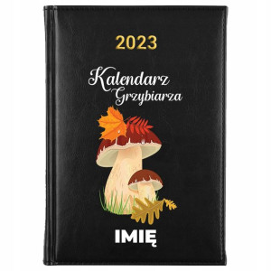 KALENDARZ Terminarz A5 2023 Prezent dla GRZYBIARZA