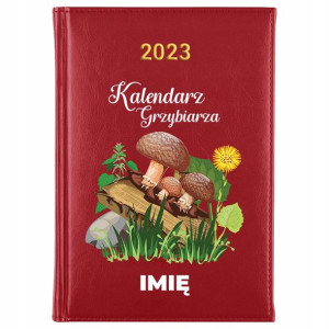 KALENDARZ Terminarz A5 2023 Prezent dla GRZYBIARZA