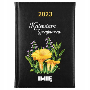 KALENDARZ Terminarz A5 2023 Prezent dla GRZYBIARZA