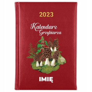 KALENDARZ Terminarz A5 2023 Prezent dla GRZYBIARZA
