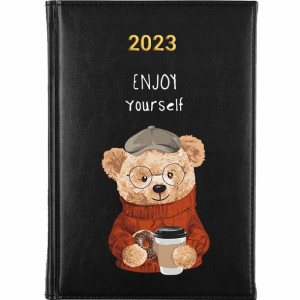 KALENDARZ Terminarz A5 2023 TEDDY BEAR MiX Wzory