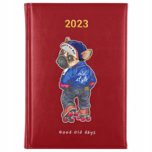 KALENDARZ Terminarz A5 2023 TEDDY BEAR MiX Wzory