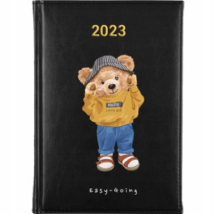KALENDARZ Terminarz A5 2023 TEDDY BEAR MiX Wzory
