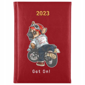 KALENDARZ Terminarz A5 2023 TEDDY BEAR MiX Wzory