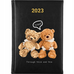 KALENDARZ Terminarz A5 2023 TEDDY BEAR MiX Wzory