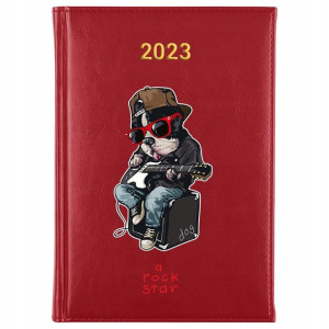 KALENDARZ Terminarz A5 2023 TEDDY BEAR MiX Wzory