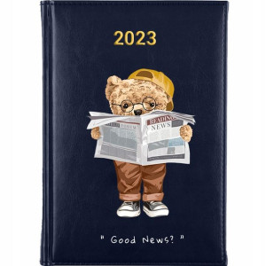 KALENDARZ Terminarz A5 2023 TEDDY BEAR MiX Wzory
