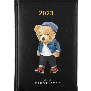 KALENDARZ Terminarz A5 2023 TEDDY BEAR MiX Wzory