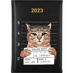 KALENDARZ Terminarz A5 2023 TEDDY BEAR MiX Wzory