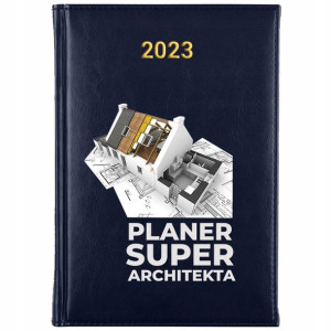 KALENDARZ Terminarz Dzienny A5 2023 ARCHITEKTA MiX