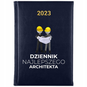 KALENDARZ Terminarz Dzienny A5 2023 ARCHITEKTA MiX