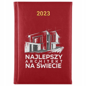 KALENDARZ Terminarz Dzienny A5 2023 ARCHITEKTA MiX