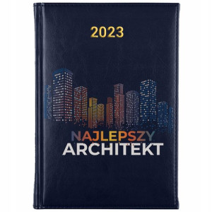 KALENDARZ Terminarz Dzienny A5 2023 ARCHITEKTA MiX