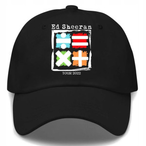 CZAPKA z DASZKIEM Bejsbolówka Ed Sheeran Tour 2022