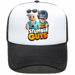 CZAPKA z Daszkiem dla Dzieci STUMBLE GUYS Wzory