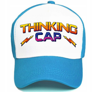 CZAPKA z Daszkiem STRANGER THINGS Thinking CAP