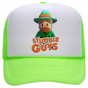 Dziecięca CZAPKA z Daszkiem STUMBLE GUYS Wzory MiX