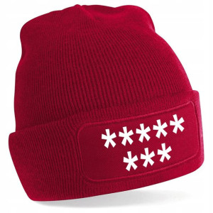 Ciepła CZAPKA Beanie WIELE WZORÓW 8 GWIAZDEK PIS