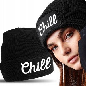 Ciepła CZAPKA Zimowa Dwuwarstwowa CHILL MiX WZORÓW