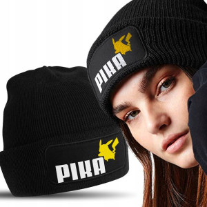 CZAPKA Zimowa Dwuwarstwowa PIKA Wiele WZORÓW MiX