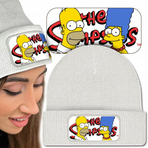 Wygodna CZAPKA Beanie SIMPSONOWIE Różne WZORY