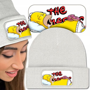Wygodna CZAPKA Beanie SIMPSONS Homer Dużo WZORÓW