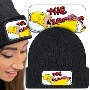 Wygodna CZAPKA Beanie SIMPSONS Homer Dużo WZORÓW
