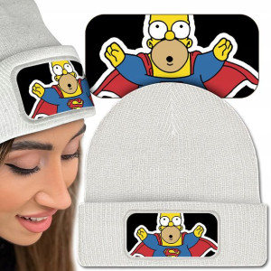 Wygodna CZAPKA Beanie The SIMPSONS Wiele WZORÓW