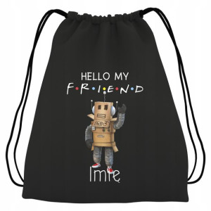 Plecak WOREK Bawełna Twoje IMIĘ ROBLOX Dużo Wzorów