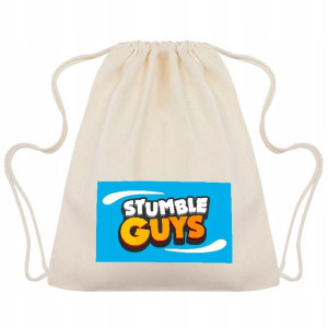 Plecak WOREK Bawełniany ECO STUMBLE GUYS Wzory MiX