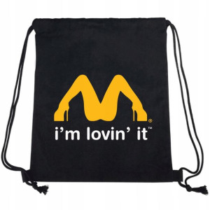 Plecak WOREK Bawełniany IM Lovin IT Wiele WZORÓW