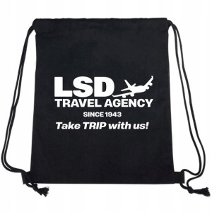 Plecak WOREK Bawełniany LSD Travel AGNECY Wzory