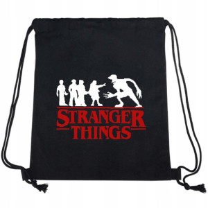 Plecak WOREK Bawełniany STRANGER THINGS Wzory MiX