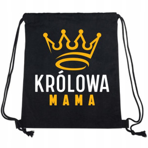 PLECAK Worek Prezent dla MAMY Królowa MAMA Wzory