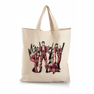 Modna TORBA BEŻOWA Shopper na Ramię MANESKIN 10