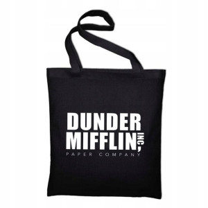 Czarna TORBA Prezent dla Fana DUNDER MIFFLIN 01