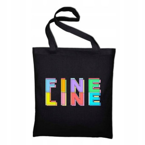 Czarna TORBA Shopper Prezent fana HARRY STYLES 11