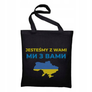 Torba Eco Shopper Solidarni Z Ukrainą Stop Wojnie