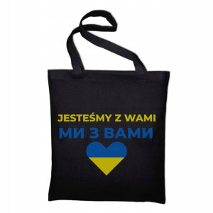 Torba Eco Shopper Solidarni Z Ukrainą Stop Wojnie